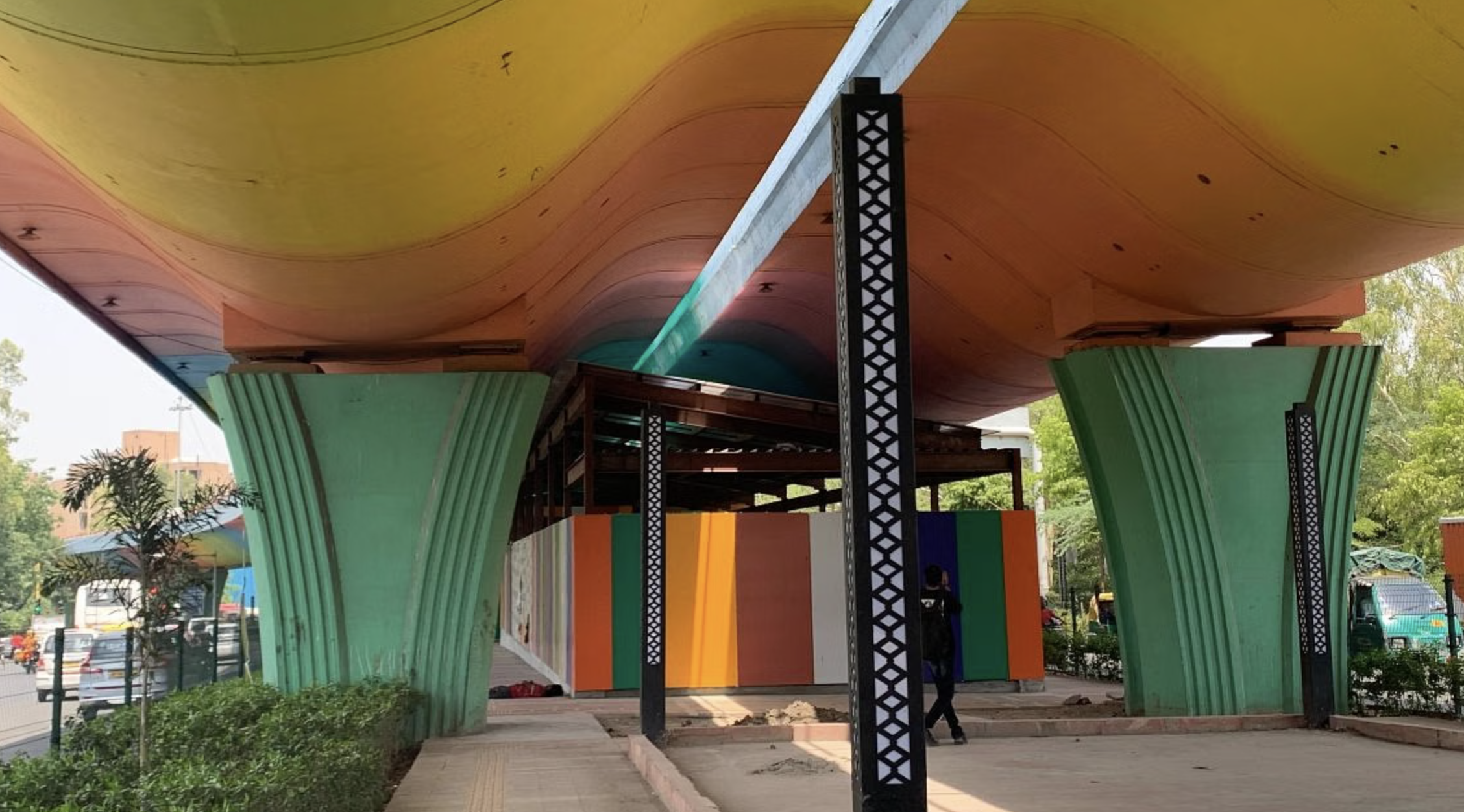 Spaces Under 93 Delhi Flyovers To Be Developed Into Libraries, Car Wash Centres & More